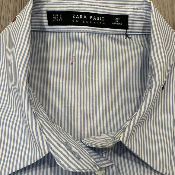 Zara Lady Bug Button Up - Oversized Fit - Picture 4 of 5